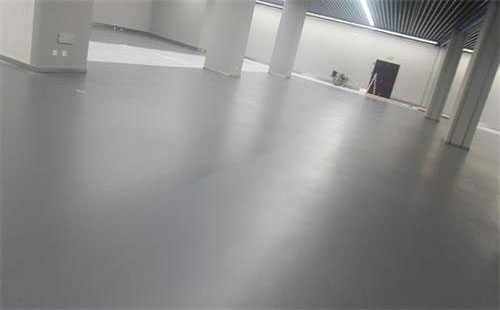 青松路街道水性环氧地坪