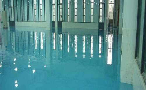 青松路街道聚氨酯地坪系列