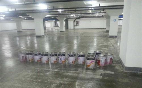 青松路街道底涂